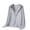 Light Gray, variant on Women's Full Zip Sun Protection Hoodie With Drawstring Lightweight Breathable Long Sleeve Casual Jacket Trendy 2026 Clothes Outdoor Activities Hiking Vacation Travel Outfits For Women