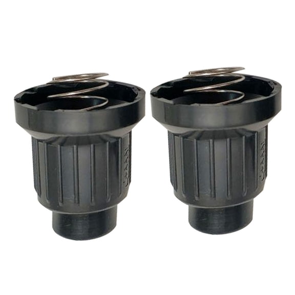 2Pcs Grills Ignitions Knob with Spring Push Button Igniters Caps for Grills Sparks Generator Knob Replacement