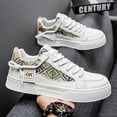 thumbnail image 2 of Men'S Summer Footwear That Is Stylish And Comfortable, Casual Sneakers, And Versatile Thick-Soled Sports Shoes， Featuring New Breathable Canvas Designs, 2 of 9