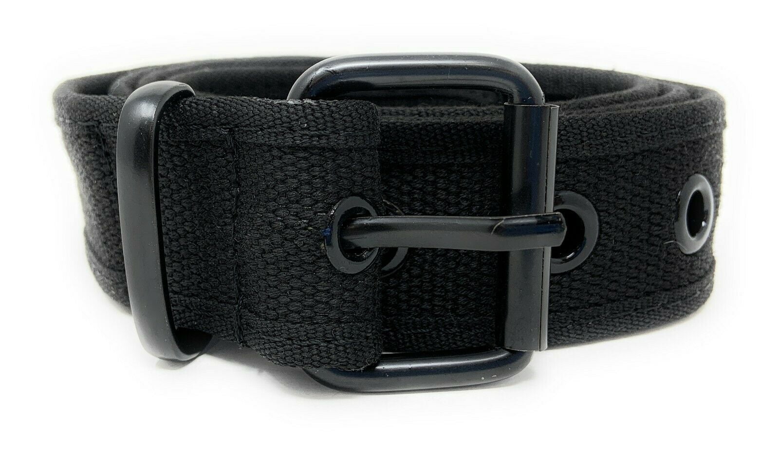 Casaba Canvas Belts Stylish 1 Hole Grommet Fabric Military Mens Women