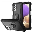 thumbnail image 1 of Case for Samsung A52 5G Case, Galaxy A52 Case, Allytech Slim Fit Rugged 3-Layer Shockproof Protection Hybrid Kickstand Phone Case Cover for Samsung Galaxy A52 5G[NOT for 4G], Black, 1 of 5