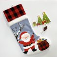 thumbnail image 4 of Jinsinto 4PCS Christmas Stockings, Large Personalized Cable Knitted Xmas Hanging Stocking Decorations, 4 of 5