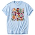 thumbnail image 3 of Cottagecore Mushroom T-Shirt – Nature Botanical Theme – Women & Nature Lovers' Wear, 3 of 6