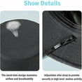 thumbnail image 3 of LinYooLi Men's Mesh Bucket Hat for Summer Cooling Fishing Hat Windproof Sun Cap for Hiking, Travel, 3 of 7