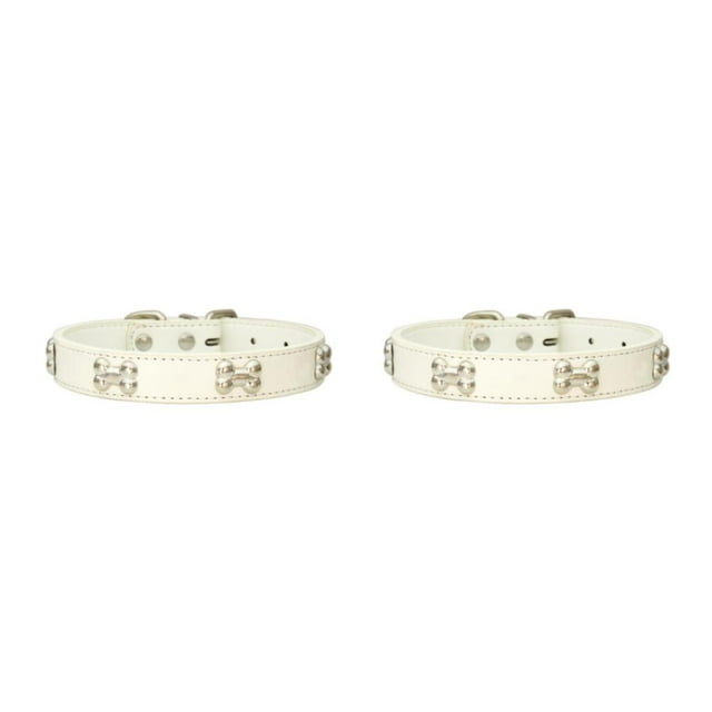 Ruiboury Boucles Réglables Durables Élégantes Confortables Plusieurs Tailles Blanc 1.5*30cm 2Ensemble