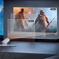 thumbnail image 5 of 4k Smart Projector Android TV 5G WiFi 6 Freestyle LED Home Theater Cinema BT Home Theater Projector, 5 of 7