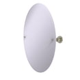 thumbnail image 1 of Miroir Ovale Inclinable Sans Cadre avec Bord Biseauté, 1 of 2