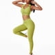 thumbnail image 3 of Sujetador deportivo para mujer Túnica Solapa Yoga Bra Belleza Espalda A prueba de golpes Fitness Entrenamiento Bra Verde S, 3 of 7