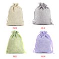 thumbnail image 3 of 2pcs Gift Necklace Bracelets Linen Drawstring Storage Bags Jewelry Jewelry Packaging Pouch Bracelets Packaging Pouch Small Cosmetic Case, 3 of 8