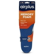 Airplus Memory Foam Comfort Insoles for mens shoes 7-13