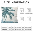 thumbnail image 5 of Orinice Palm Trees Surfboard Polka Dot Pillow Graphic Decorative Throw Pillow Cover for Home Couch Living Room Bed Sofa 18x18in, 5 of 5