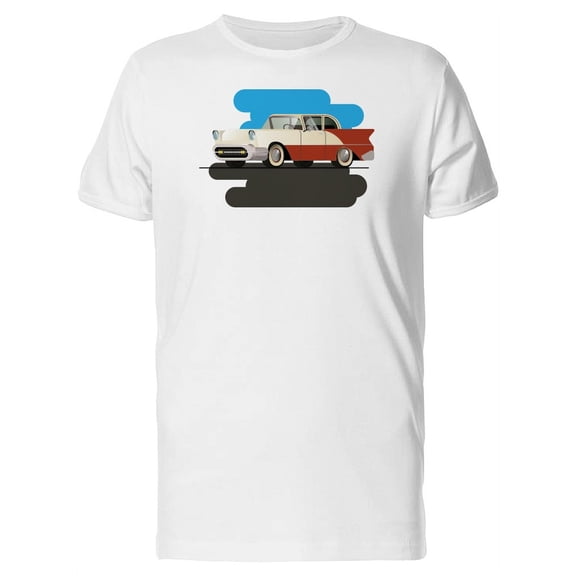 Retro Car Drawing Tee Men's -Image by Shutterstock
