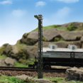 thumbnail image 3 of LQS60 3pcs Model Railway Lights Lattice Mast lamp Track Light N Scale 1:160 Layout (N Scale), 3 of 4