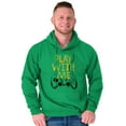 thumbnail image 3 of Play With Me Gamer Funny Nerdy Geeky Men's Big & Tall Graphic Hoodie Brisco Brands 3X, 3 of 4