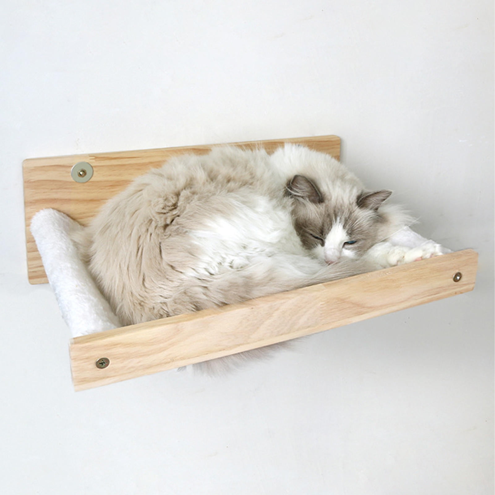 Rupoun Wall‑Mounted Cat Hammock Bed – Breathable, Washable, Space‑Saving Window Perch for All Seasons