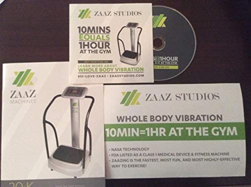 ZAAZ 20K World’s #1 Oscillation Vibration Machine for Pain Management, Circulation, Balance and Flexibility