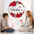 thumbnail image 6 of SDNall Valentines Day Decoration, Valentines Day Wall Decals Removable Decals Stickers Wall Patternwall Decal Valentines Day Decoration for Living Room Anniversary Party, 6 of 7
