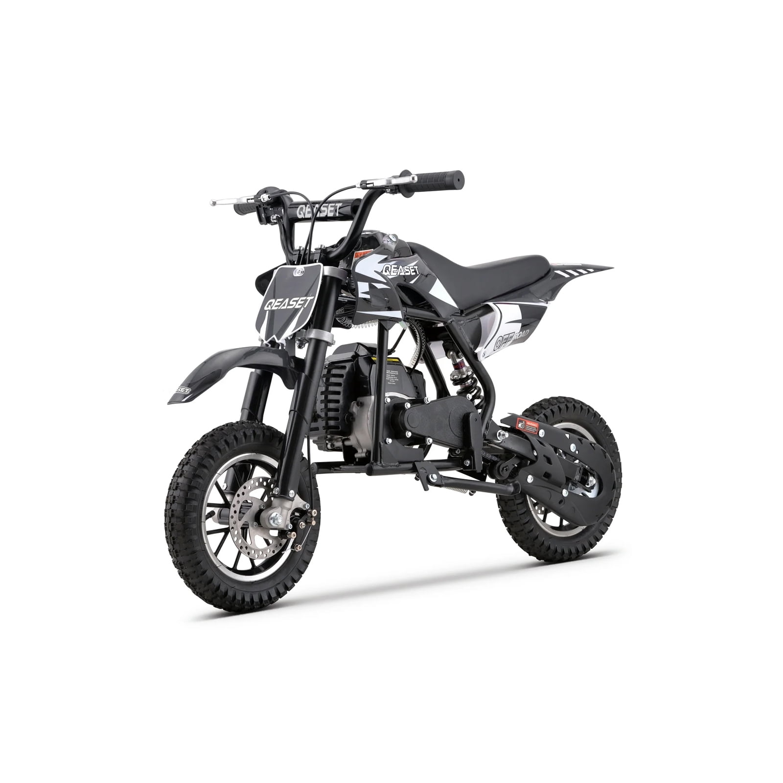 QEASET 39CC Dirt Bike, Gas Powered Mini Bike, Black