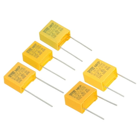 

Uxcell 0.22/0.33/0.47/0.68/1uF Polypropylene Safety Capacitors 1 Set/25 Pack