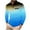 Light Blue, variant on ZCFZJW Men's Long Sleeve Polo Shirts Fashion Color Block Golf Polo Shirts Casual Tie Dye Gradient Print Button up Lapel Collar Tennis Shirt Tops Light Blue L