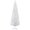 White, variant on Beyamis 6Ft Silver Artificial Pencil Tree Christmas Tree- Slim, 390 Realistic Tips, Plastic Stand - Shiny, Slim - Indoor Entryway/Desk
