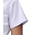 thumbnail image 4 of Siliteelon Short Sleeve Cotton Work Shirts for Women Basic Button Up Shirt, 4 of 7