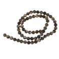 thumbnail image 4 of Perlas redondas naturales Perlas artesanales Perlas de piedras preciosas Collar de perlas sueltas 62 piezas 6mm Sunnimix Granos redondos Polar jade, 4 of 7