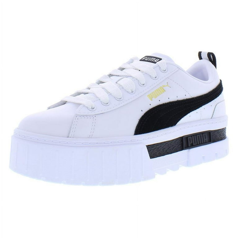 Puma Mayze Lth Womens Shoes Size 8.5, Color: Puma White/Puma  display picture 3