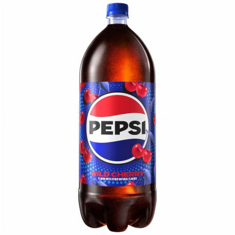 2X-Pepsi Cola Wild Cherry Soda Bottle - 2 liter - Walmart.com