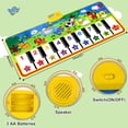 thumbnail image 4 of Alfombrilla para piano musical M SANMERSEN 53 x 23 cm con 8 sonidos de animales, 4 of 8