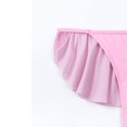 thumbnail image 5 of Gibobby traje de baño mujer Parte inferior del bikini del traje de baño de las de la correa de la moda de la colmena del color sólido(Rosa,G), 5 of 5