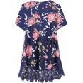 thumbnail image 3 of HSHDLDF Plus Size Swing Lace Flowy Tank Top for Women, 3 of 5