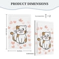 thumbnail image 5 of ZICANCN Outlet Covers Wall Plate, Cat Kitten Cartoon Light Switch Cover Decorative, Duplex Toggle Combo 1-Gang, 5 of 9