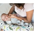 thumbnail image 5 of Sweet Jojo Designs Mod Dinosaur Blue Green and Grey Nursing Pillow Cover Case (Pillow Not Included) (Pillow NOT Included), 5 of 6