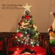thumbnail image 5 of Árbol de Navidad de 60cm con luz LED y adorno, decoración de mesa, adorno de fiesta de Navidad para ventana de tienda de oficina en casa, 5 of 7