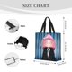 thumbnail image 3 of Disketp Dog in Hairdresser Bolsa Tote de Lona para Mujer, Bolso de Hombro y Cruzado con Cierre de Cremallera, 3 of 7