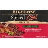 Bigelow Decaffeinated Black Tea, Spiced Chai, Tea Bags, 20 Count
