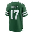 thumbnail image 3 of Men's Nike Malachi Corley Legacy Green New York Jets Team Game Jersey, 3 of 6