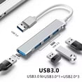 thumbnail image 2 of Uinagy Rallonge de Moyeu USB Quatre en un, 2 of 7