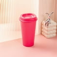 thumbnail image 6 of KDFWDM Plastic Kids Cups with Lids - Reusable Tumbler with Straw | Color Changing Cup with Lid Adults Bulk Travel Tumblers Drinking Cups for Cold Coffee, 6 of 9
