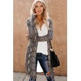 thumbnail image 1 of AAMILIFE Mode pour Femmes 2034 Tricot Confortable Ouvert devant à Manches Longues Pull en Cardigan, 1 of 4