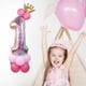 thumbnail image 3 of Globos de aluminio con forma de dígito de oro rosa de 32 pulgadas, 1, 2, 3, 4, 5, 6, 7, 8 y 9, para decoración de bodas, cumpleaños, baby showers, fiestas, globos de aire, número 1 en oro rosa., 3 of 8