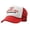Red, variant on Camp Crystal Lake Counselor Adjustable Trucker Hat, Navy, One Size
