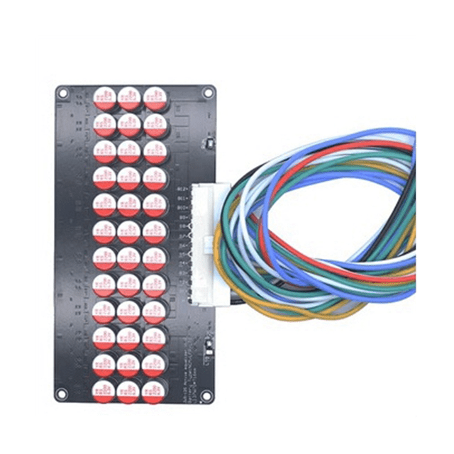Ecualizador Activo de Corriente 5.5A 12S Ecualizador de Iones de Litio Lifepo4 LTO BateríA de Litio Ecualizador Activo Tablero de Equilibrio