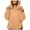 Beige, variant on Women's Quilted Pullover Puffer Jacket Packable Hooded Oversize Winter Coat Tops (Beige, M)