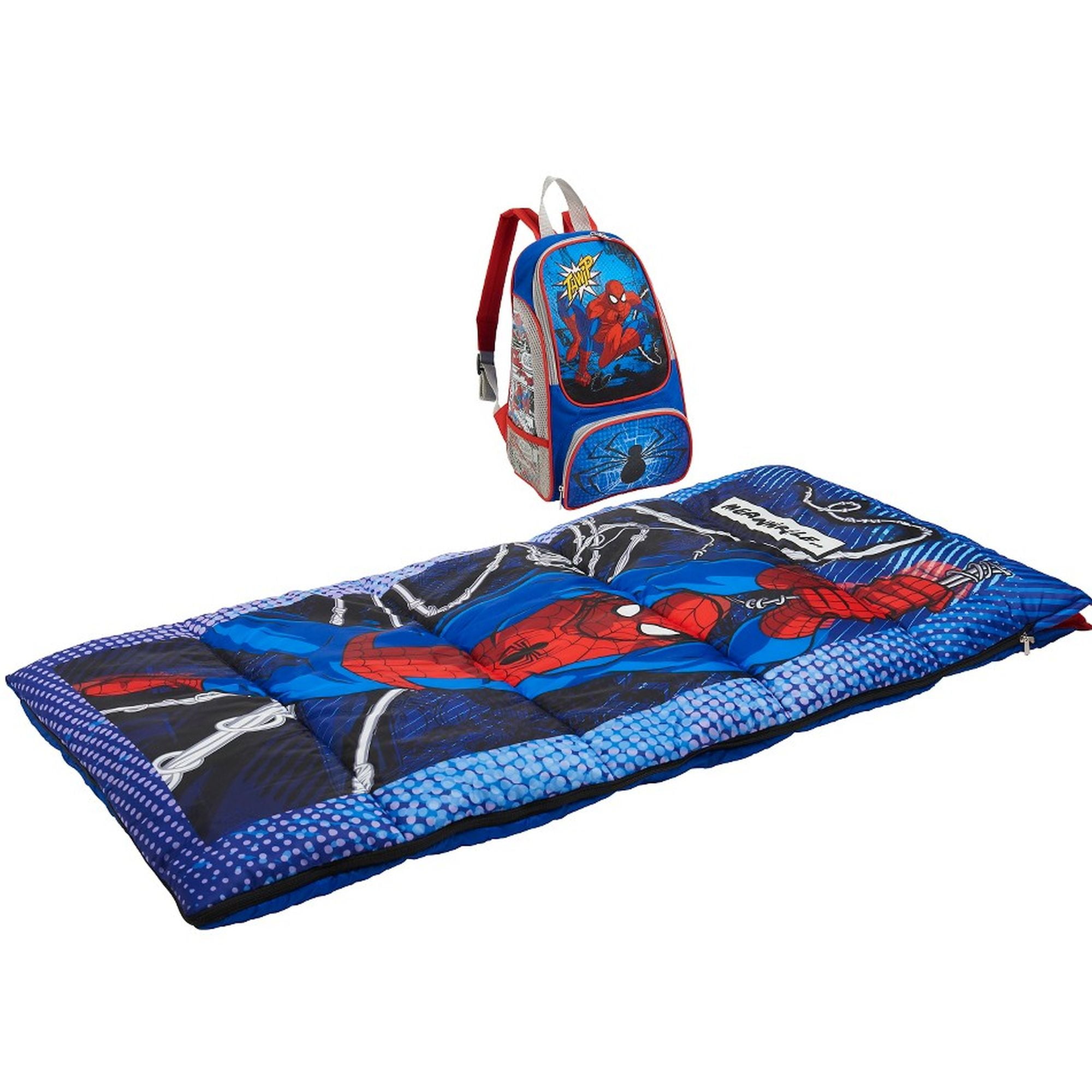 Marvel Marvel Ultimate Spiderman Backpack & Sleeping Bag , Blue