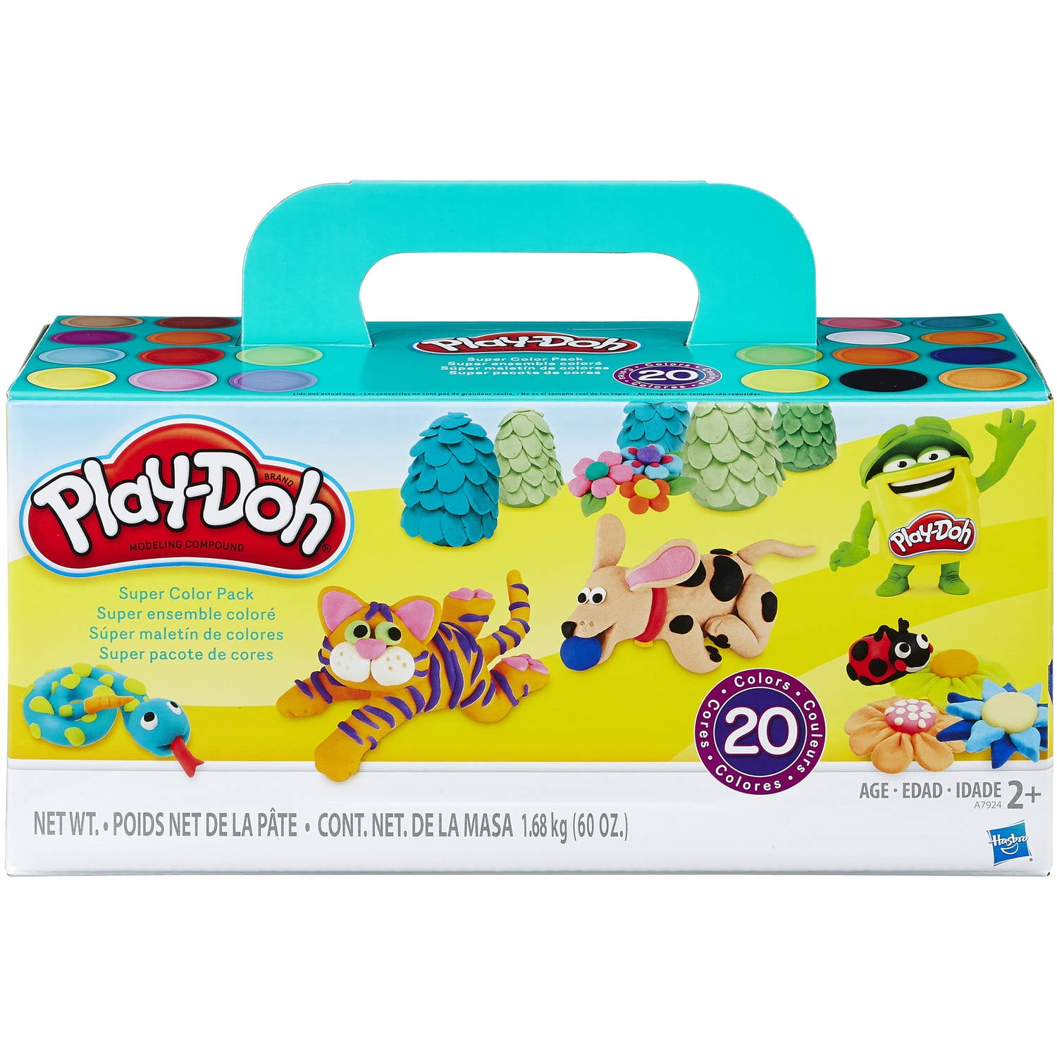 Play-Doh Fun Factory Shape Making Machine With 2 Non-Toxic Play-Doh Colors ~ NEW 