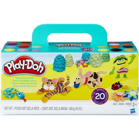 Play-Doh Super Color 20 Pack with 20 Different Colors of Dough,