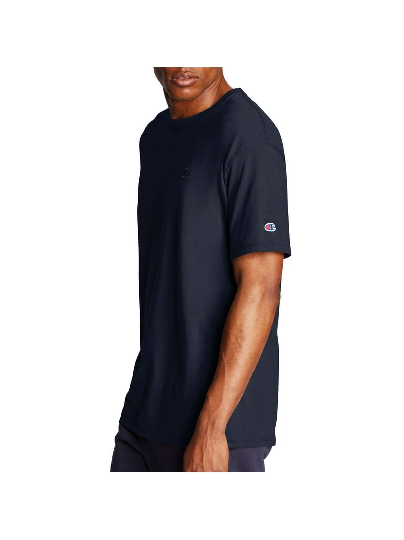 Champion Men's Big & Tall Classic T-Shirt, Navy, Size 1X - Walmart.com