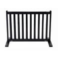 thumbnail image 3 of 20" Kensington - Small Free Standing Wood Pet Gate - Artisan Bronze, 3 of 4